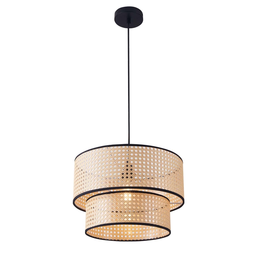 Luster na sajli TAKARA 1xE27/20W/230V pr. 40 cm bež