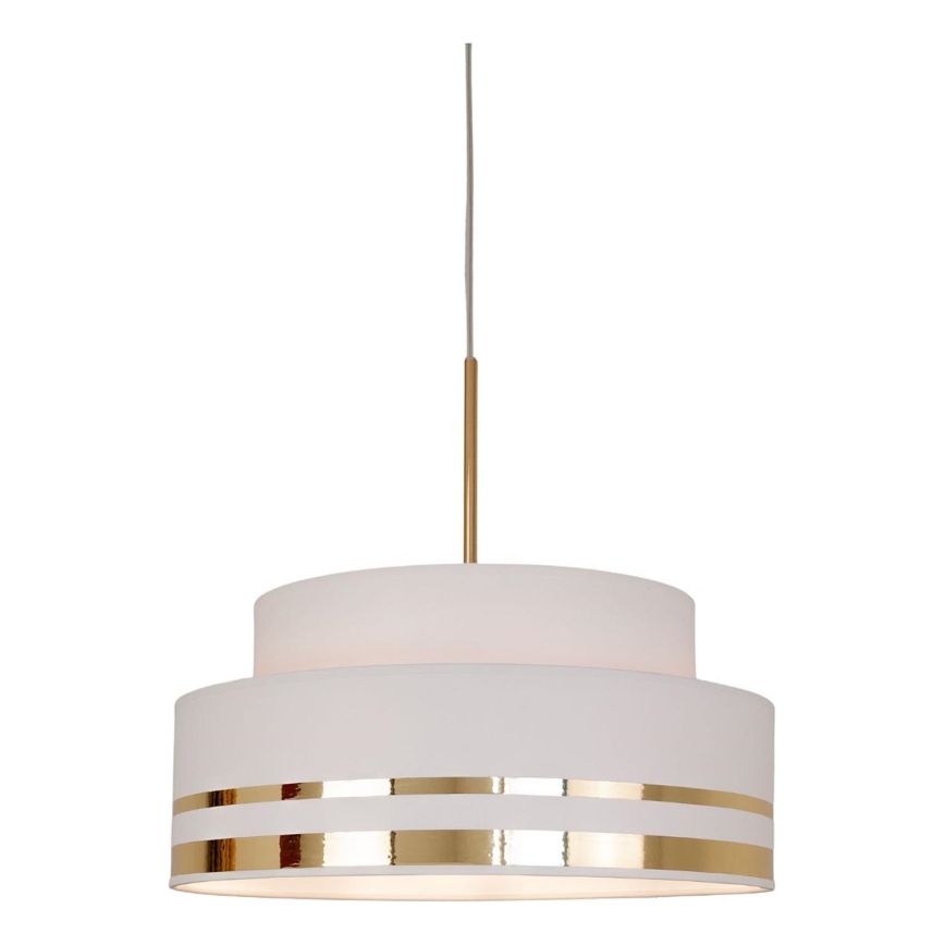Luster na sajli TAMI 1xE27/60W/230V krem/zlatna