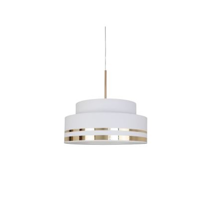 Luster na sajli TAMI 1xE27/60W/230V krem/zlatna
