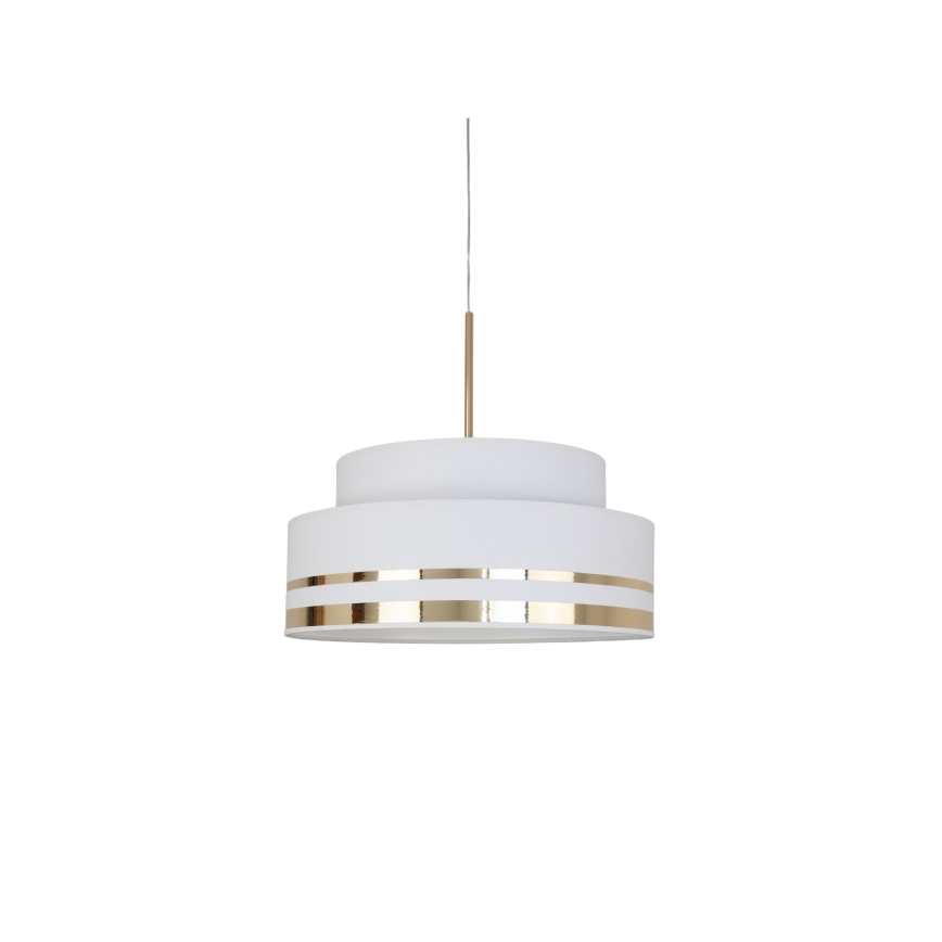 Luster na sajli TAMI 1xE27/60W/230V krem/zlatna