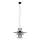 Luster na sajli TAREK 1xE27/40W/230V crna