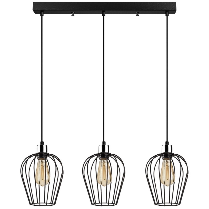 Luster na sajli TEL 3xE27/100W/230V