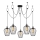 Luster na sajli TEL 5xE27/40W/230V pauk
