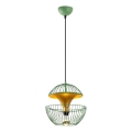 Luster na sajli TELMANDER 1xE27/40W/230V zelena