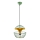 Luster na sajli TELMANDER 1xE27/40W/230V zelena