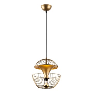 Luster na sajli TELMANDER 1xE27/40W/230V zlatna