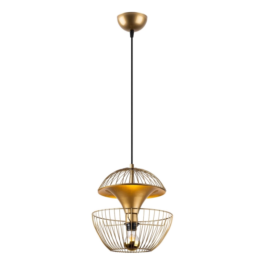 Luster na sajli TELMANDER 1xE27/40W/230V zlatna