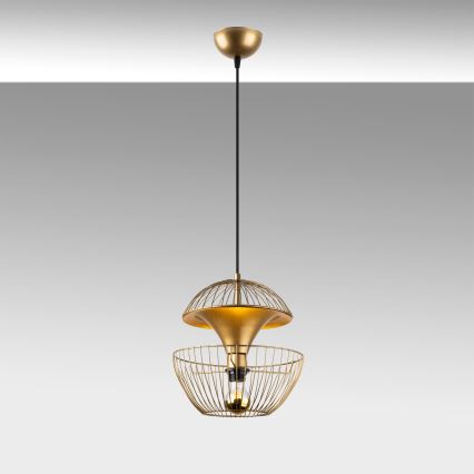 Luster na sajli TELMANDER 1xE27/40W/230V zlatna