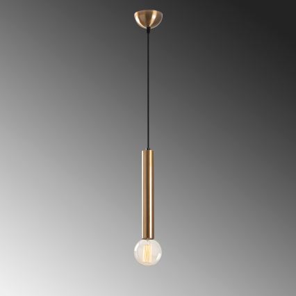 Luster na sajli TEMPO 1xE27/40W/230V zlatni