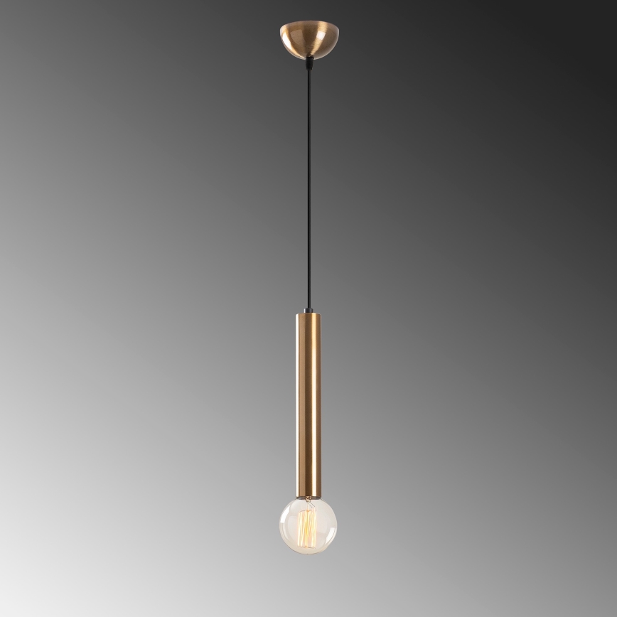 Luster na sajli TEMPO 1xE27/40W/230V zlatni
