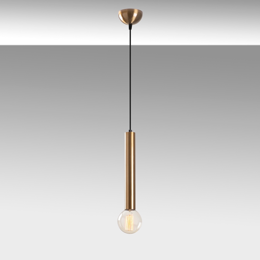 Luster na sajli TEMPO 1xE27/40W/230V zlatni