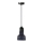 Luster na sajli TERRAZZO 1xE27/60W/230V pr. 12 cm crna