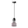 Luster na sajli TERRAZZO 1xE27/60W/230V pr. 12 cm crvena