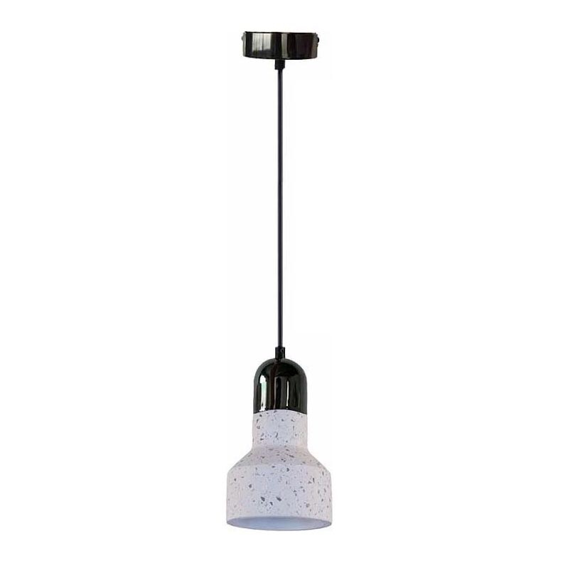 Luster na sajli TERRAZZO 1xE27/60W/230V pr. 12 cm krem