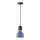 Luster na sajli TERRAZZO 1xE27/60W/230V pr. 12 cm plava