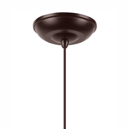Luster na sajli TINA 1xE27/60W/230V bronca