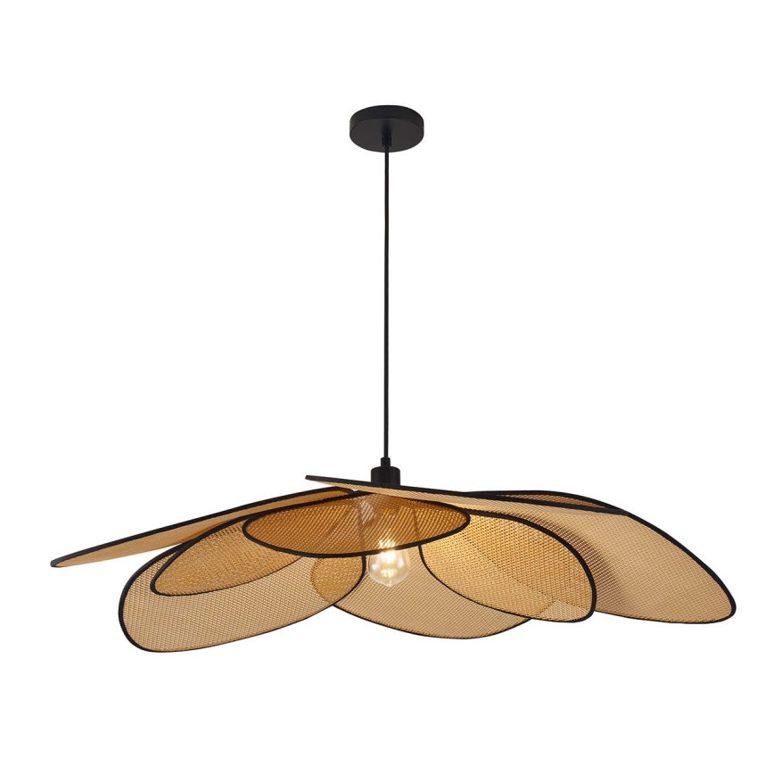 Luster na sajli TOBAGO 1xE27/20W/230V pr. 100 cm bež