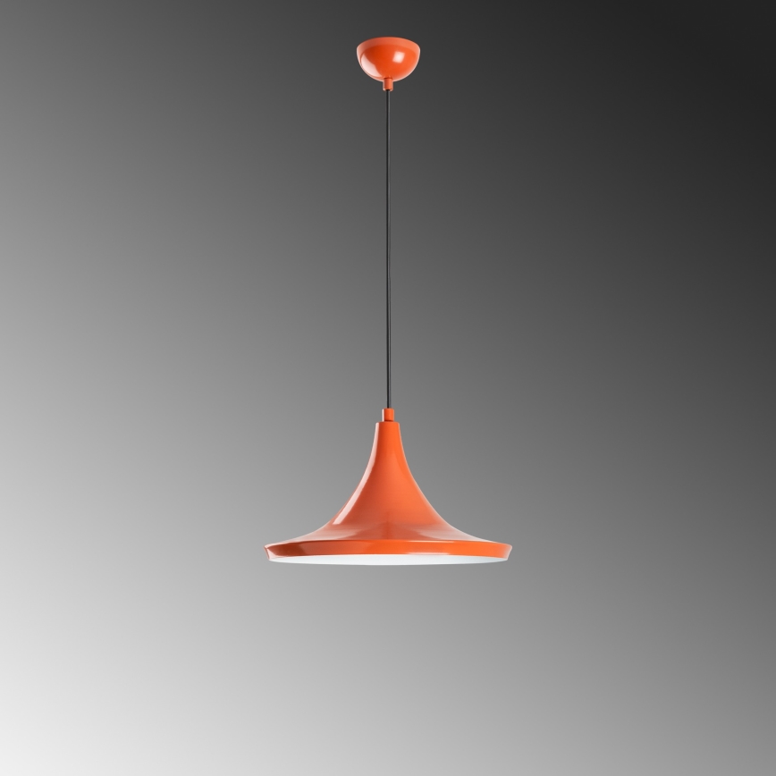 Luster na sajli TOM 1xE27/40W/230V narančasta