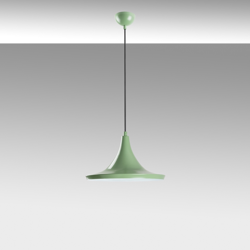 Luster na sajli TOM 1xE27/40W/230V zelena