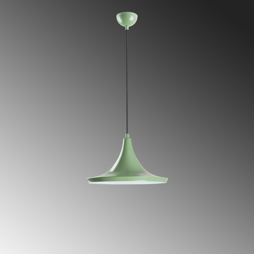 Luster na sajli TOM 1xE27/40W/230V zelena