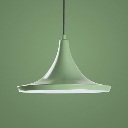 Luster na sajli TOM 1xE27/40W/230V zelena