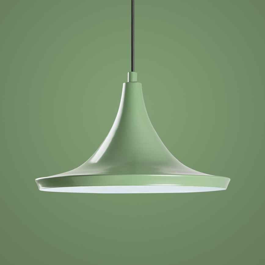 Luster na sajli TOM 1xE27/40W/230V zelena