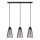 Luster na sajli TORRI 3xE27/15W/230V crna