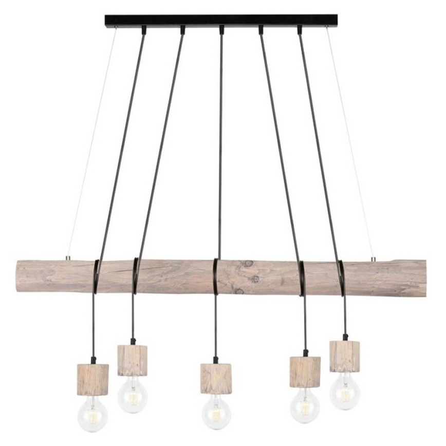 Luster na sajli TRABO 5xE27/60W/230V bor