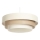 Luster na sajli TRINITI 1xE27/60W/230V promjer 40 cm krem/bež