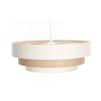 Luster na sajli TRINITI 1xE27/60W/230V promjer 40 cm krem/bež
