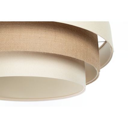 Luster na sajli TRINITI 1xE27/60W/230V promjer 40 cm krem/bež