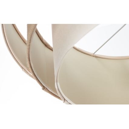 Luster na sajli TRINITI 1xE27/60W/230V promjer 40 cm krem/bež