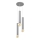 Luster na sajli TUBA 3xE27/15W/230V siva