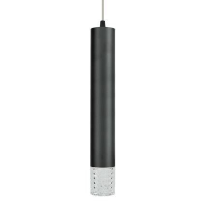 Luster na sajli TUBI 1xGU10/8W/230V crna