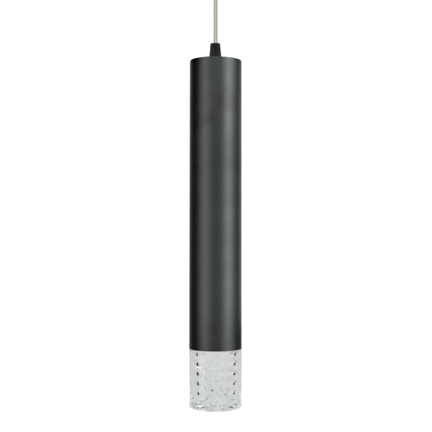 Luster na sajli TUBI 1xGU10/8W/230V crna