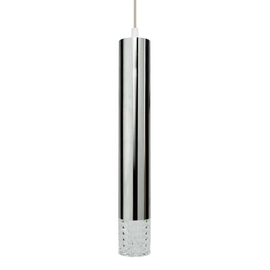 Luster na sajli TUBI 1xGU10/8W/230V sjajni krom