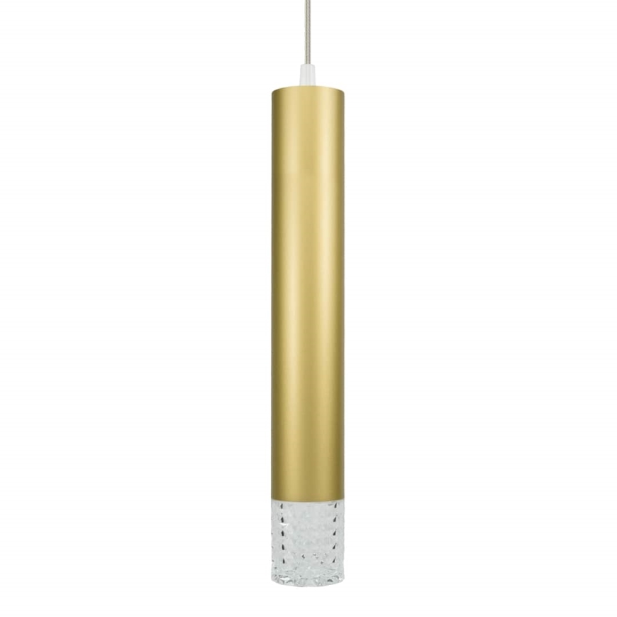 Luster na sajli TUBI 1xGU10/8W/230V zlatna