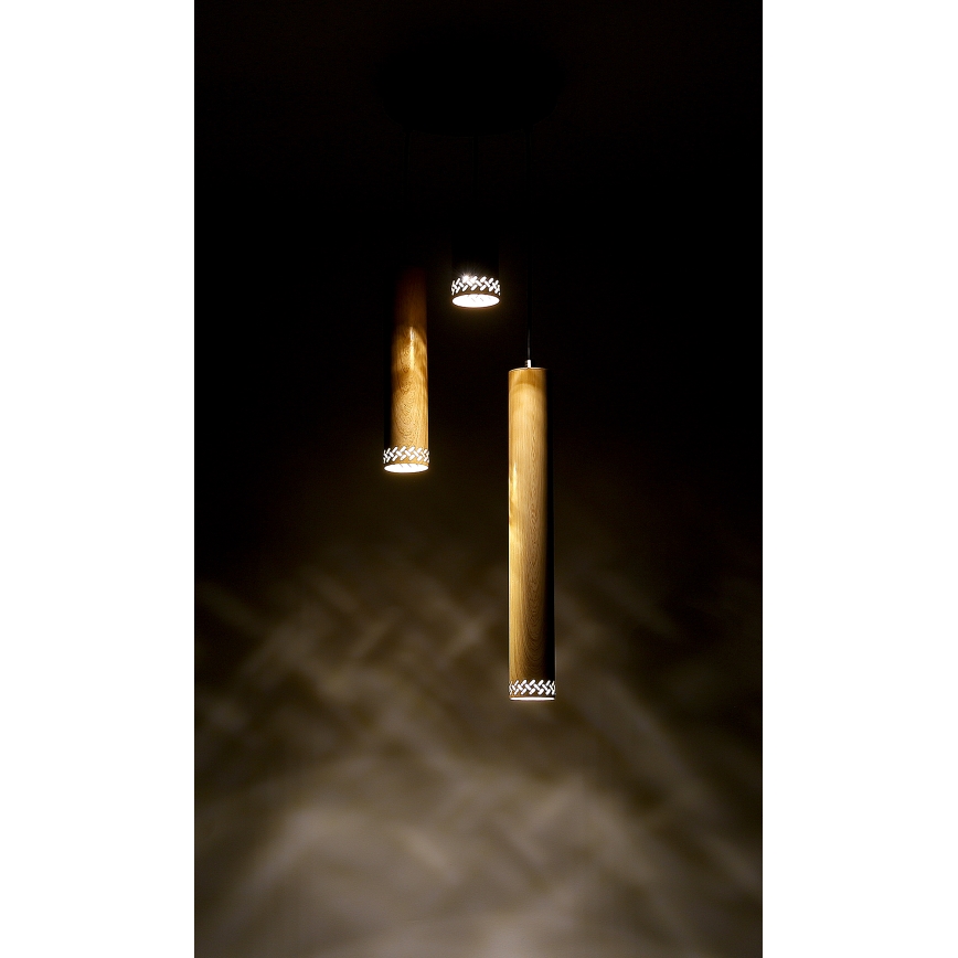 Luster na sajli TUBO 3xGU10/25W/230V