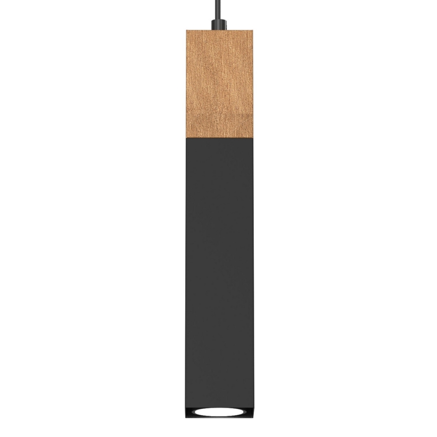 Luster na sajli TULUM 3xGU10/60W/230V crna