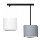 Luster na sajli TUZ 2xE27/60W/230V