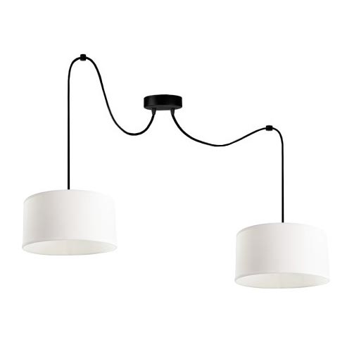 Luster na sajli TUZ 2xE27/60W/230V pauk