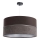 Luster na sajli TWIST 1xE27/60W/230V smeđa/srebrna