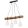 Luster na sajli ULMO 4xE27/25W/230V bor