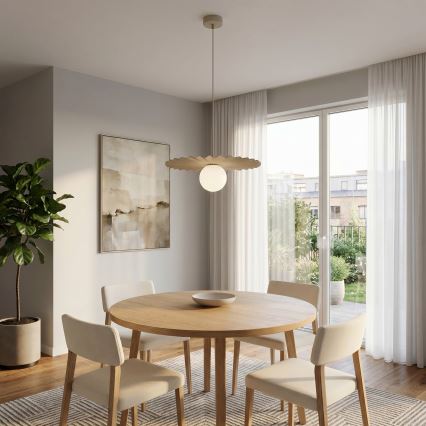 Luster na sajli UMBRA 1xG9/8W/230V bež