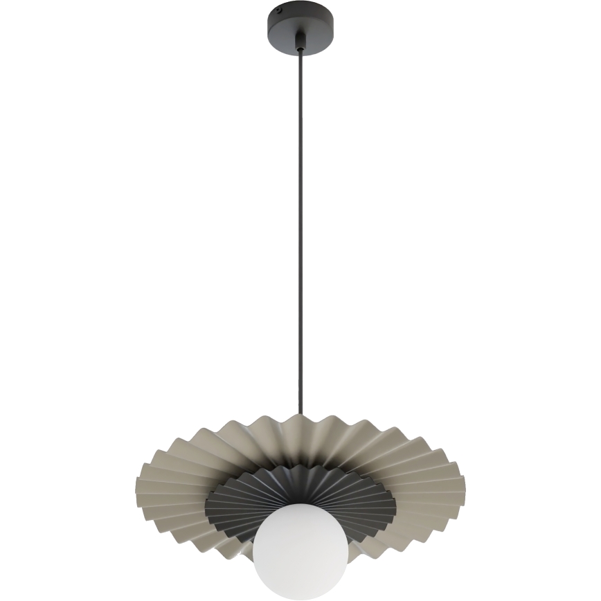 Luster na sajli UMBRA 1xG9/8W/230V crna/bež