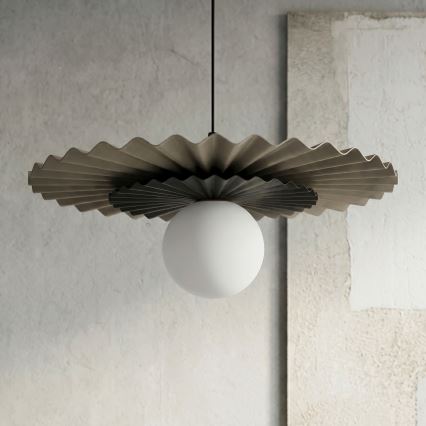 Luster na sajli UMBRA 1xG9/8W/230V crna/bež