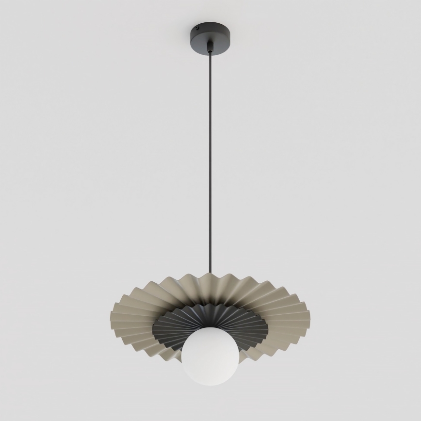 Luster na sajli UMBRA 1xG9/8W/230V crna/bež