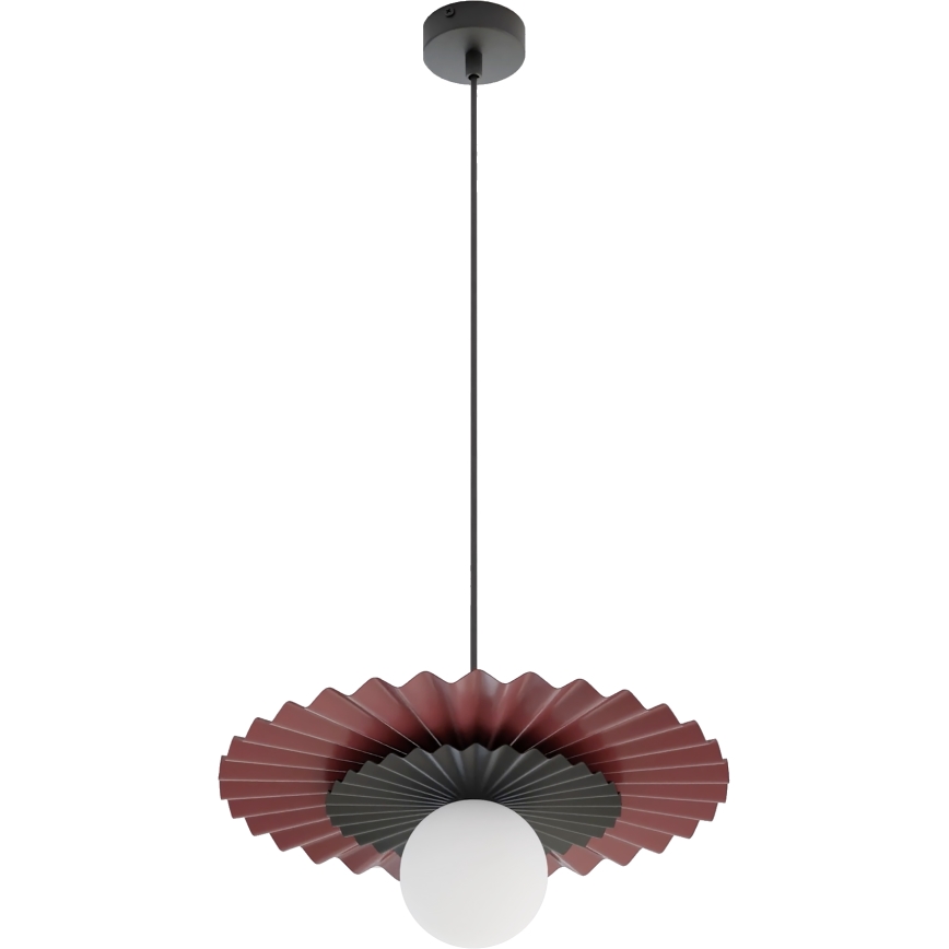Luster na sajli UMBRA 1xG9/8W/230V crna/crvena