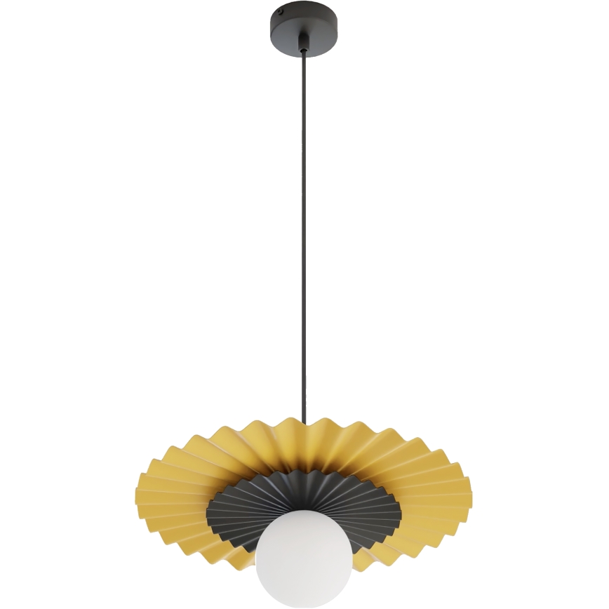 Luster na sajli UMBRA 1xG9/8W/230V crni/narančasti