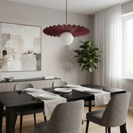 Luster na sajli UMBRA 1xG9/8W/230V crvena